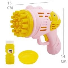 Toptan Pembe Ördekli Elektrikli Köpük Tabanca