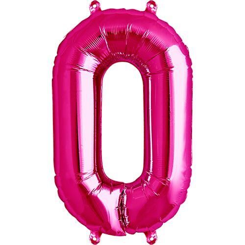 Toptan 16'' Pembe 0 Folyo Balon