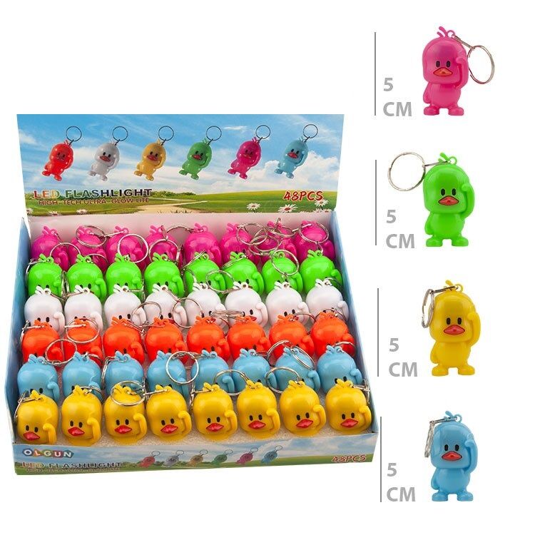 Toptan Işıklı Civciv Anahtarlık