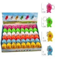 Toptan Işıklı Civciv Anahtarlık