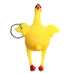 Toptan Yumurtlayan Tavuk Anahtarlık