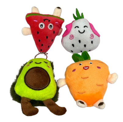 Toptan Meyve Model Peluş Anahtarlık Çeşitleri