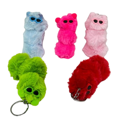 Toptan Tüylü Tırtıl Anahtarlık Çeşitleri