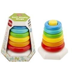 Toptan Neşeli Halkalar Ahşap Eğitici Oyuncak