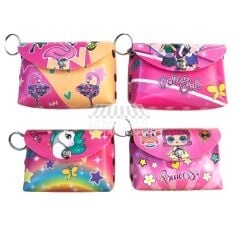 Toptan Düğmeli Karışık Model Cüzdan