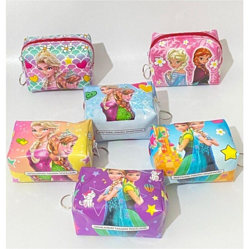 Toptan Frozen Desenli Bozuk Para Cüzdanı