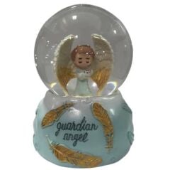 Toptan Melek Model Sulu Kar Küresi 12 cm