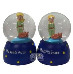 Toptan Işıklı Küçük Prens Model Kar Küresi 7 cm
