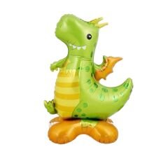 Toptan Ayaklı Dinozor Dragon Folyo Balon