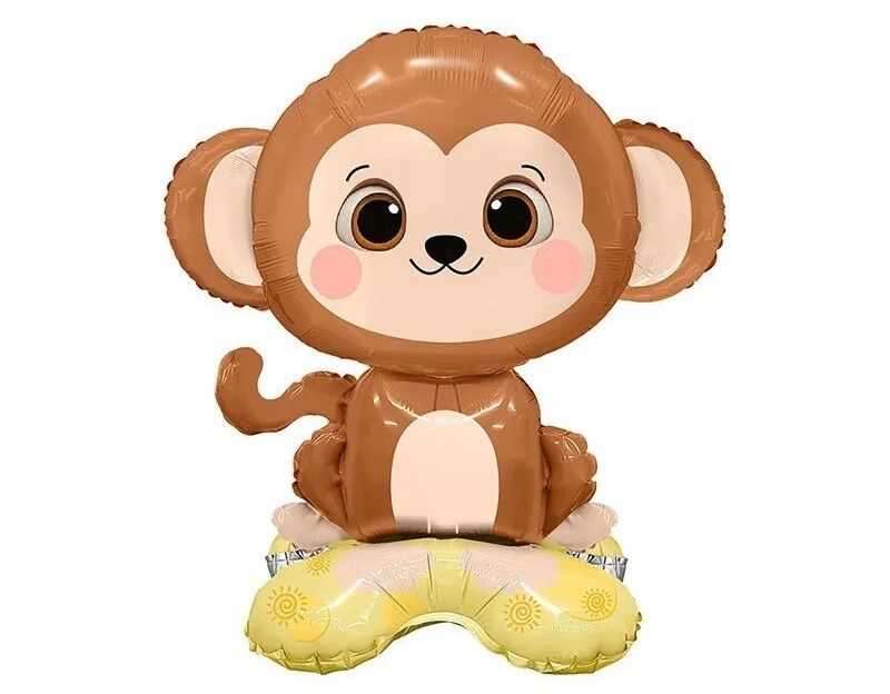 Toptan Ayaklı Maymun Folyo Balon