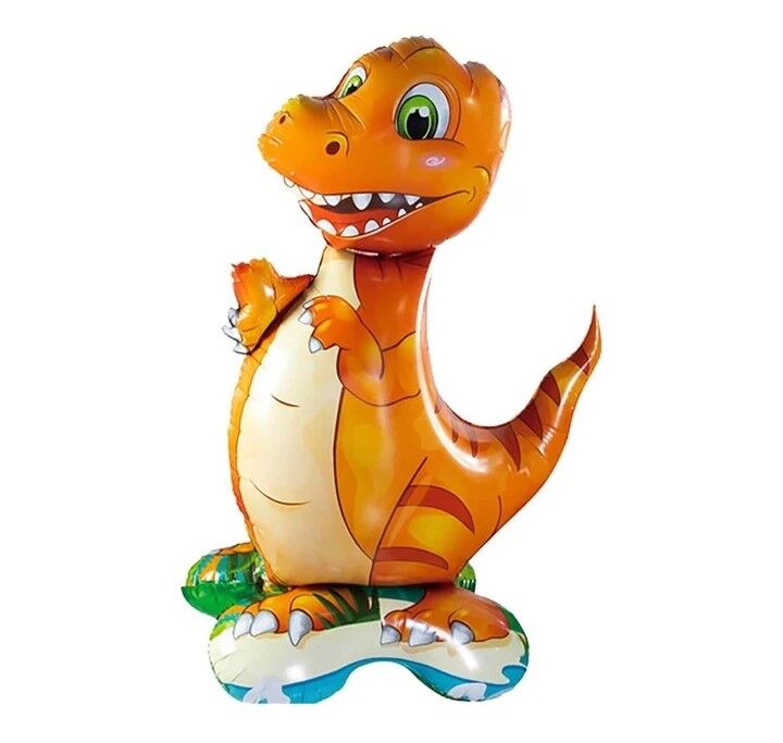 Toptan Ayaklı Dinozor Folyo Balon