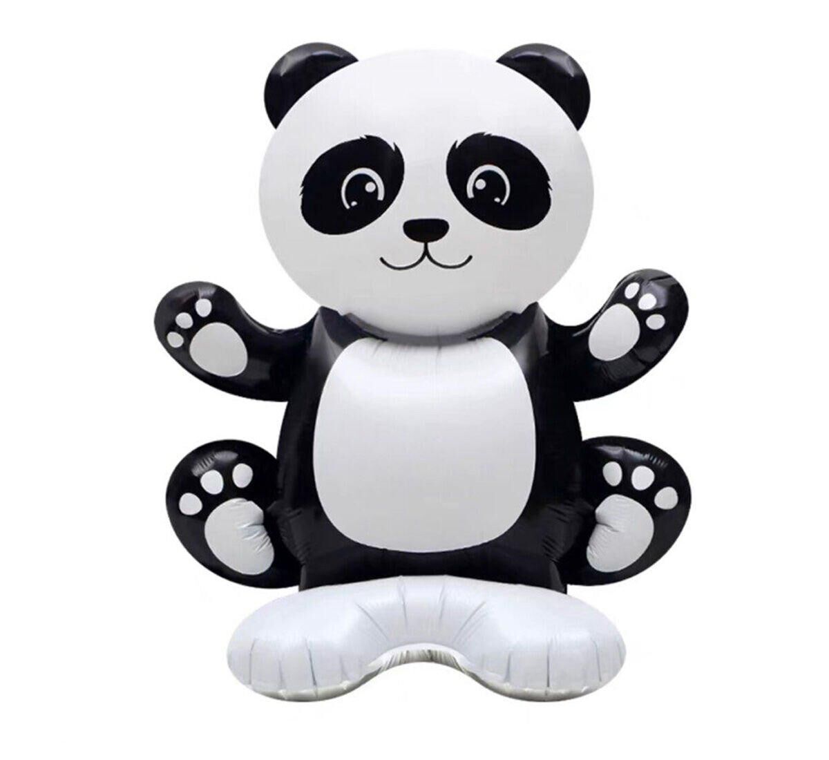 Toptan Ayaklı Panda Folyo Balon