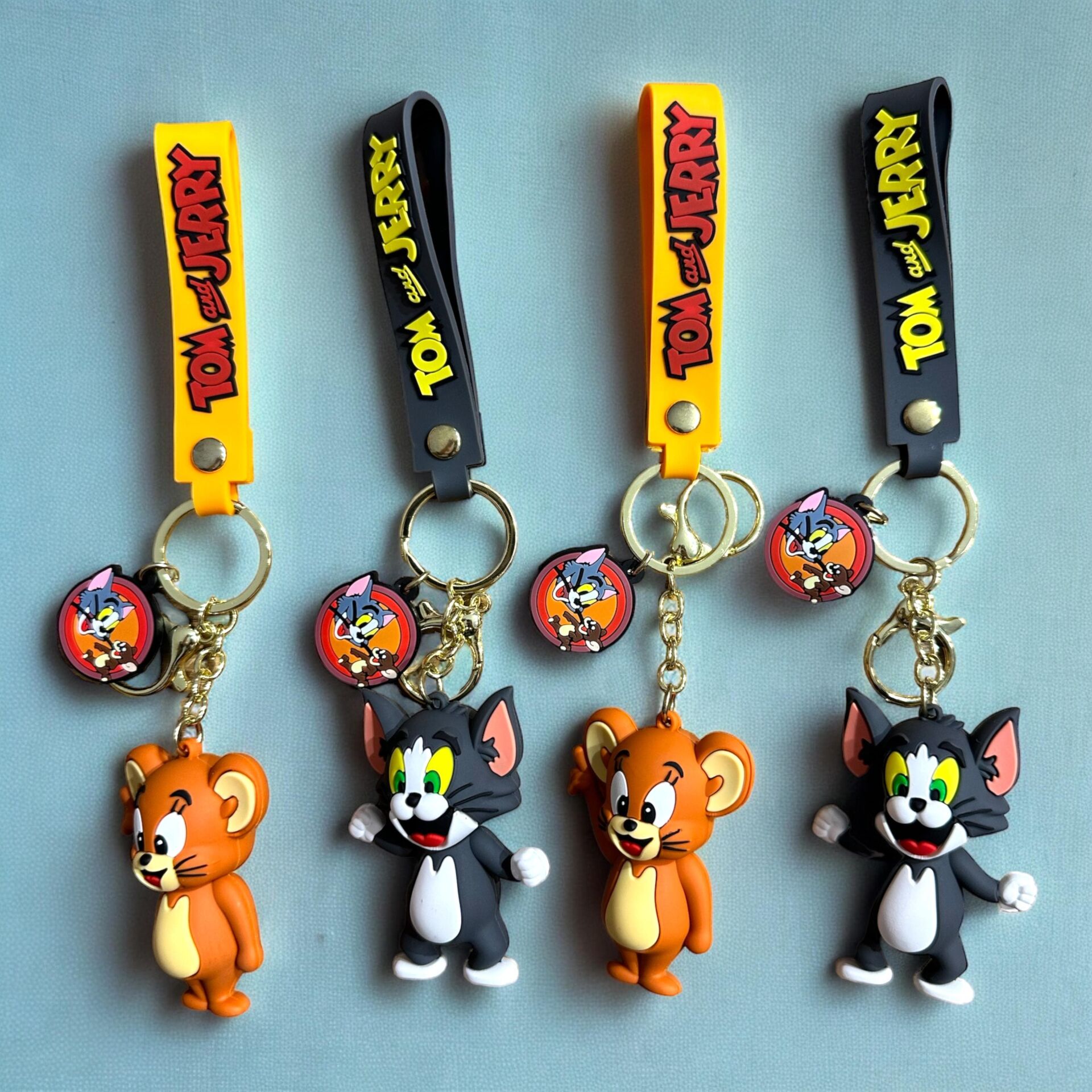 Toptan Tom ve Jerry Temalı Büyük Boy Anahtarlık
