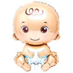 Toptan Mavi Bebek Folyo Balon