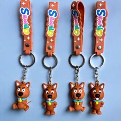 Toptan Scooby-Doo Temalı Büyük Boy Anahtarlık