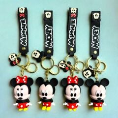 Toptan Mickey ve Minnie Mouse Temalı Büyük Boy Anahtarlık
