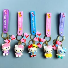 Hello Kitty Temalı Büyük Boy Anahtarlık