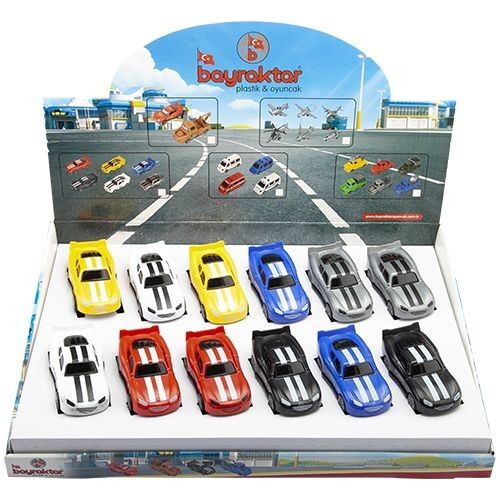 Toptan NASCAR Mini Sürtmeli Arabalar