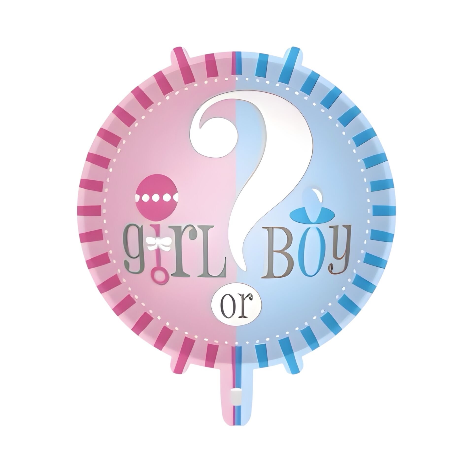 Toptan 18\'\' Yuvarlak GIRL OR BOY Folyo Balon