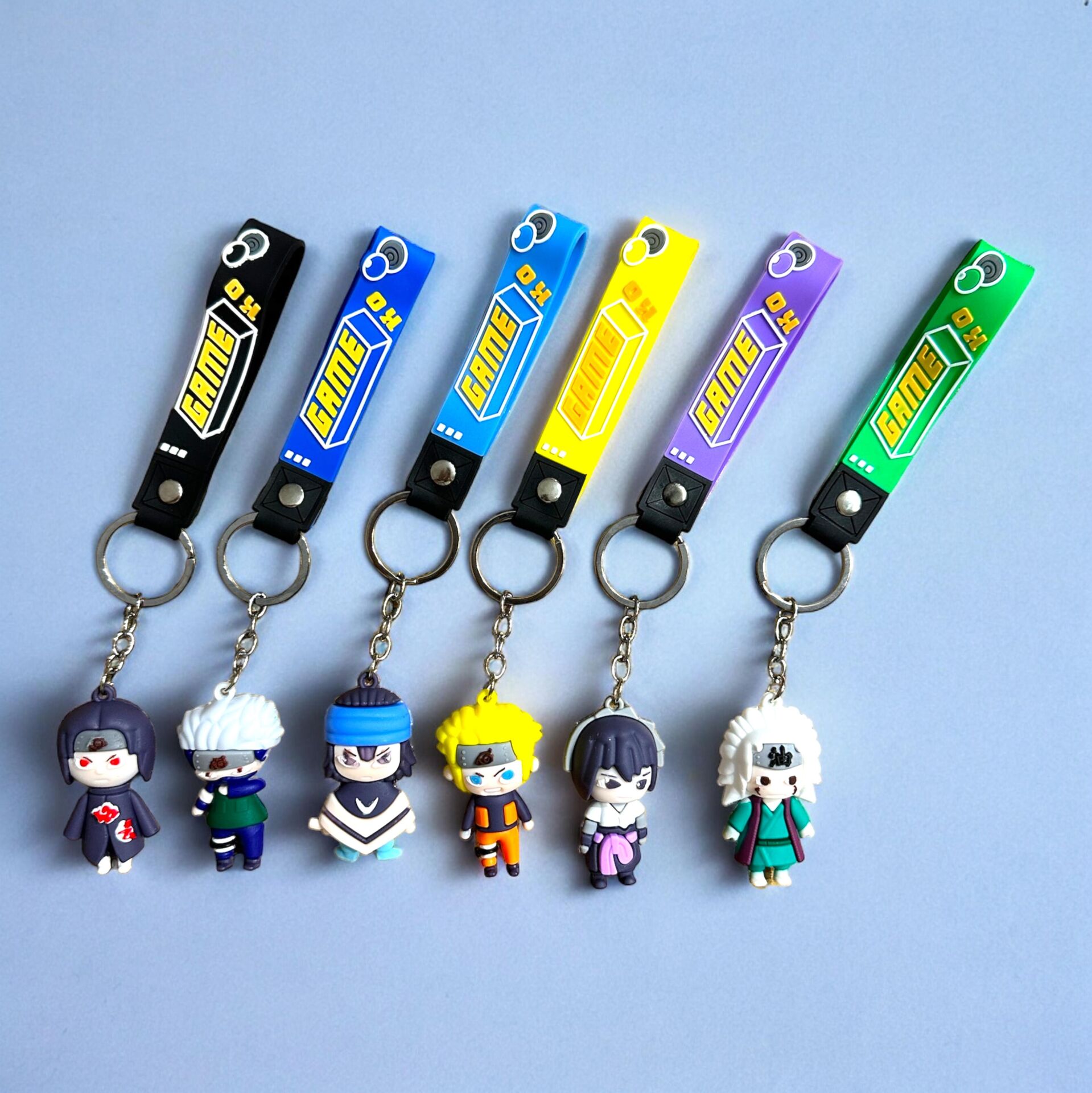 Toptan Naruto Temalı Anahtarlık