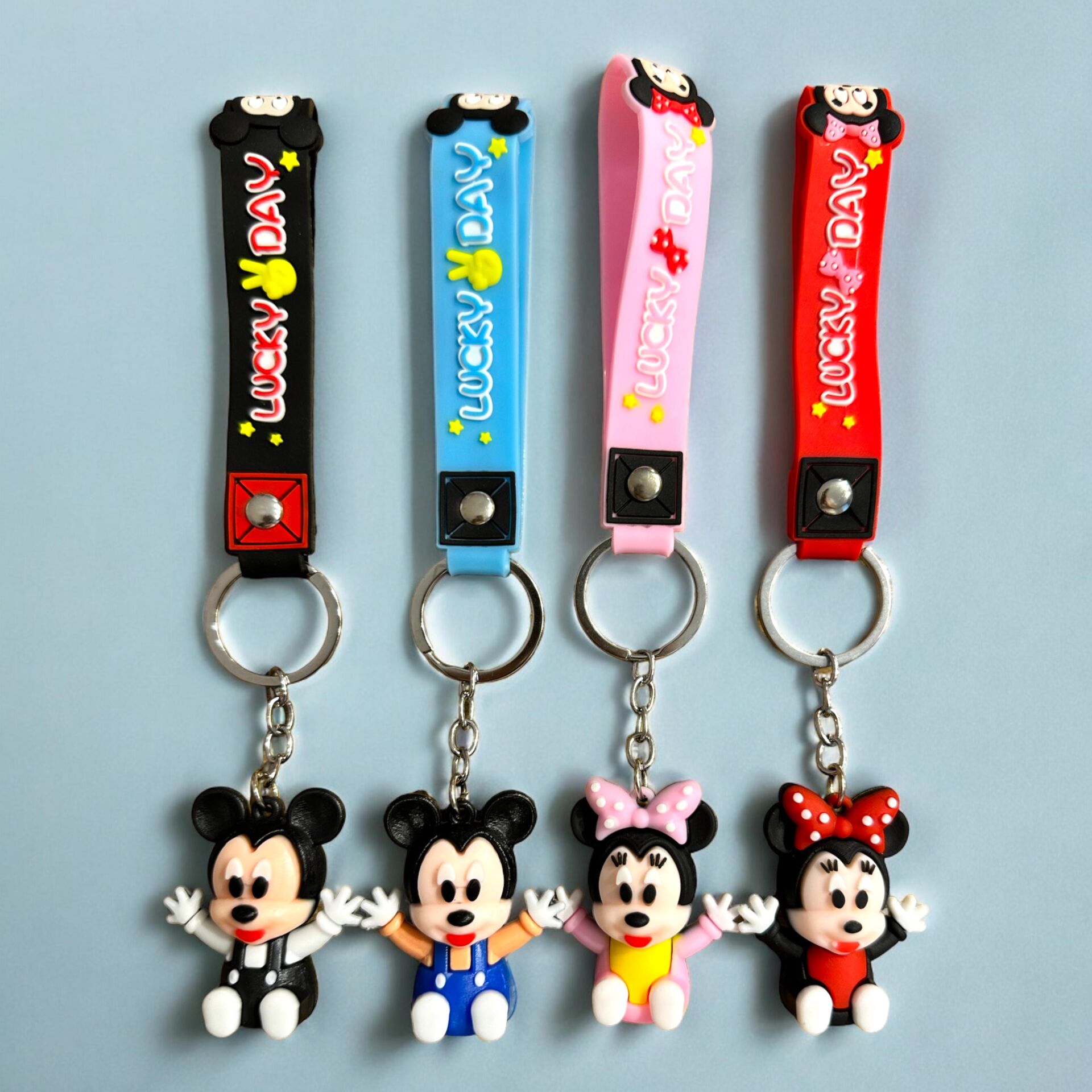 Toptan Mickey ve Minnie Mouse Temalı Anahtarlık