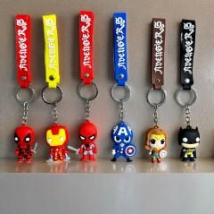 Toptan Süper Kahraman Temalı Anahtarlık