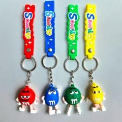 Toptan M&M's Temalı Anahtarlık