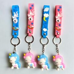 Toptan Unicorn Temalı Anahtarlık