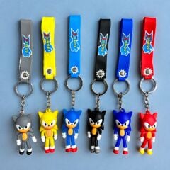 Toptan Sonic the Hedgehog Temalı Anahtarlık