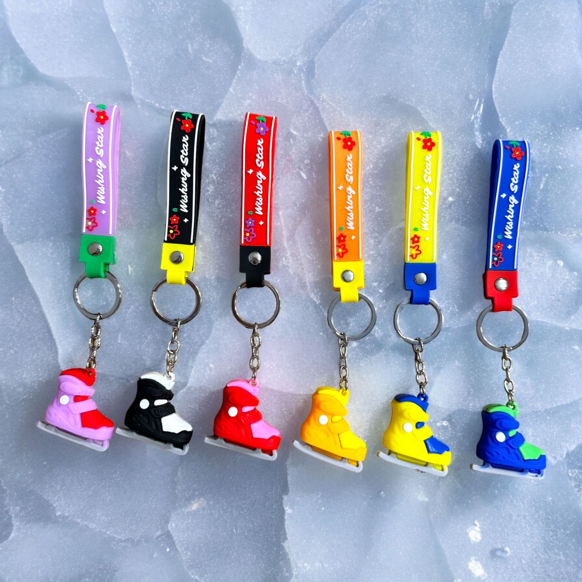 Toptan Buz Pateni Temalı Anahtarlık