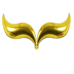Toptan Kuyruk Gold 2'li Folyo Balon