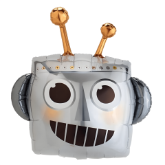 Toptan Robot Kafa Folyo Balon