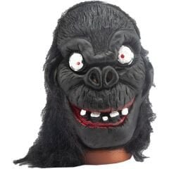 Toptan Saçlı Goril Maske