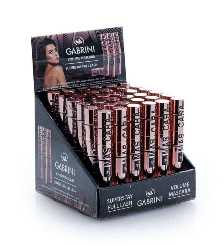 Toptan Gabrini Volume Mascara – 36'lı Paket