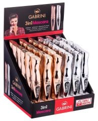 Toptan Gabrini 3in1 Max Volume Mascara – 36'lı Paket