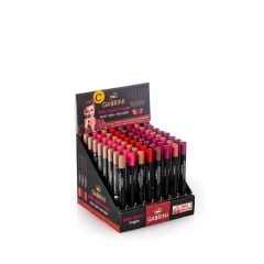 Toptan Gabrini Matte Lipstick Crayon – 64'lü Paket