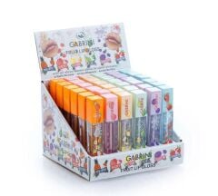 Toptan Gabrini Fruit Lip Gloss – 36'lı Paket