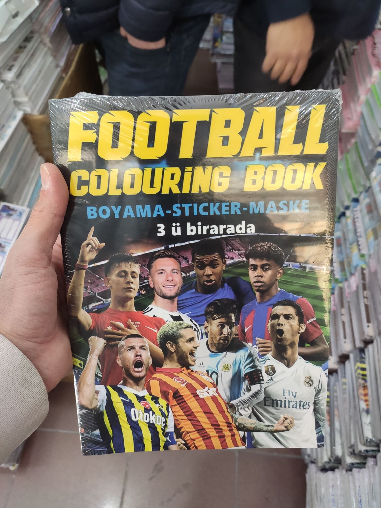 Toptan Football Colouring Book – 20'li Paket