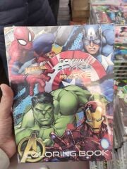 Toptan Avengers Boyama Kitabı – 20\'li Paket