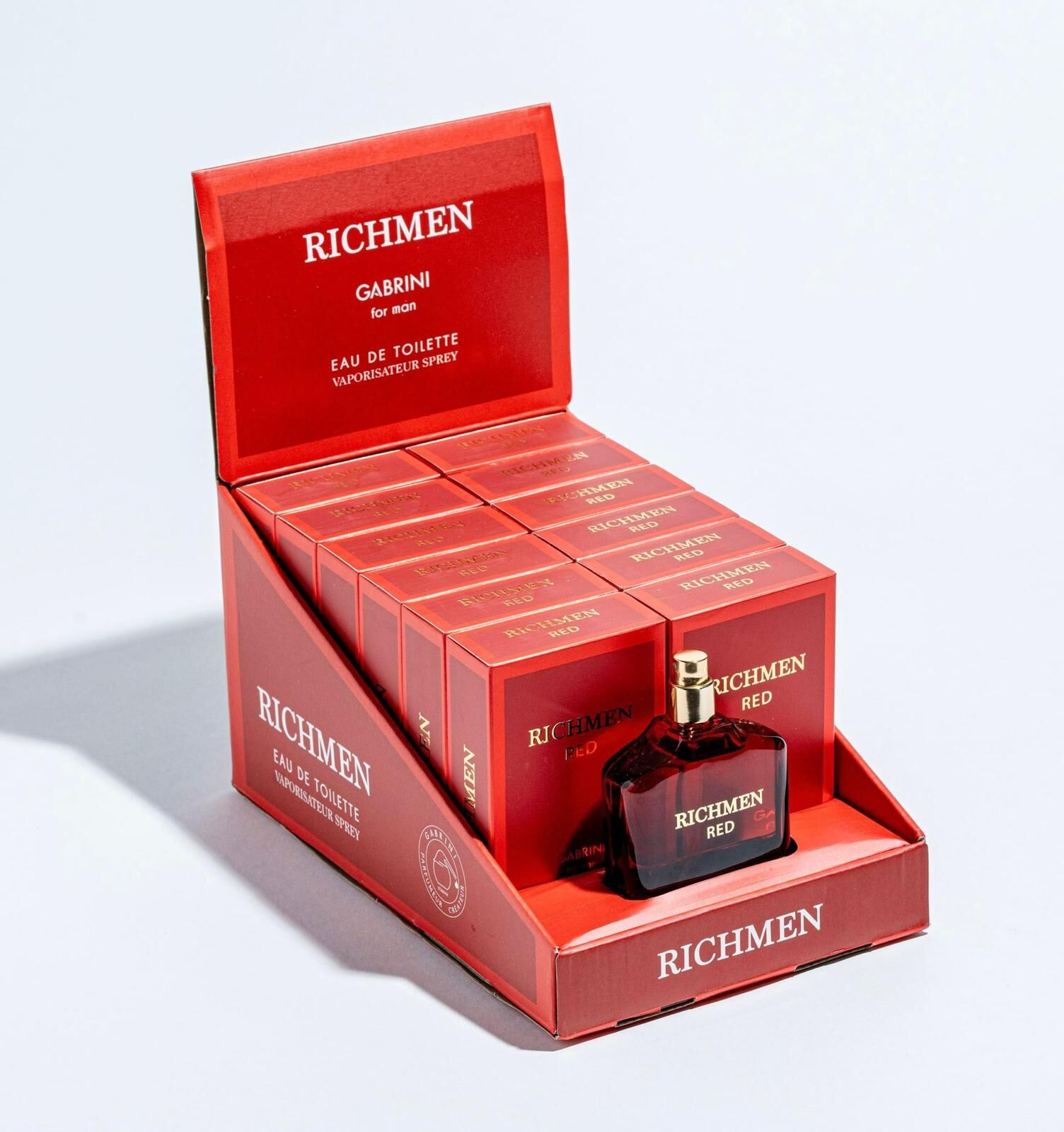 Toptan Gabrini Richmen Red Eau de Toilette – 12'li Paket