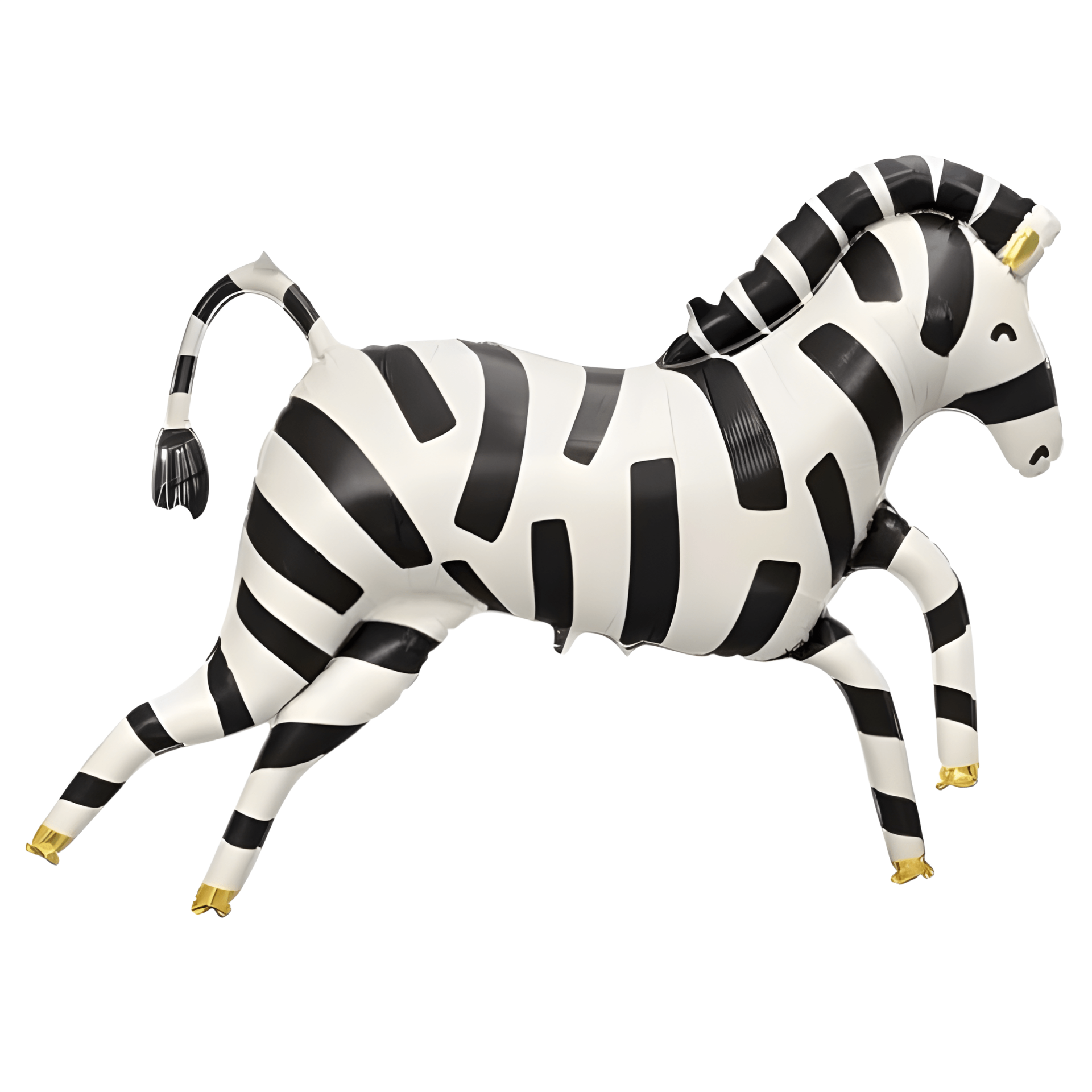 Toptan Büyük Zebra Folyo Balon
