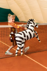 Toptan Büyük Zebra Folyo Balon