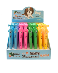 Toptan Köpek Şekilli Versatil Kalem – 48'li Paket