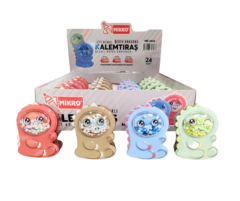 Toptan Cute Dragons Çift Bıçaklı Kalemtıraş – 24'lü Paket