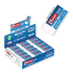 Toptan Beyaz Soft Silgi – 30'lu Paket