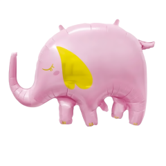 Toptan Pembe Fil Folyo Balon