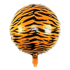 Toptan 18” Kaplan Desenli Folyo Balon