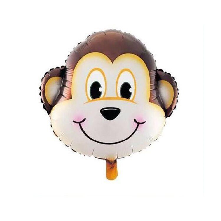 Toptan 24'' Maymun Kafa Folyo Balon