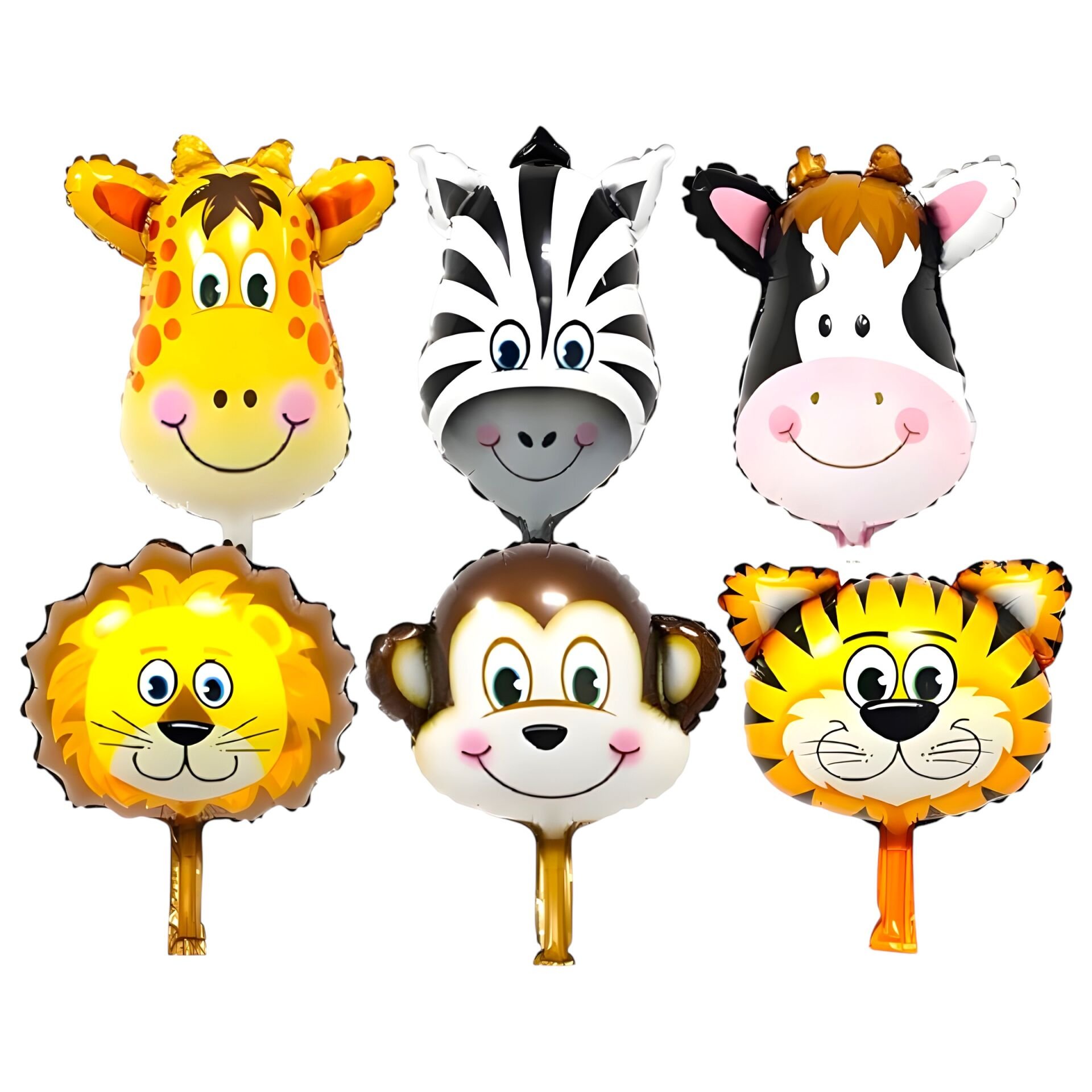Toptan Safari 6'lı Folyo Balon Set