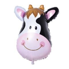 Toptan 18” İnek Kafa Folyo Balon